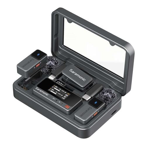 Saramonic Air 2-Person Mini Wireless Lavalier Microphone System for Mobile Devices, Camera — vista 1