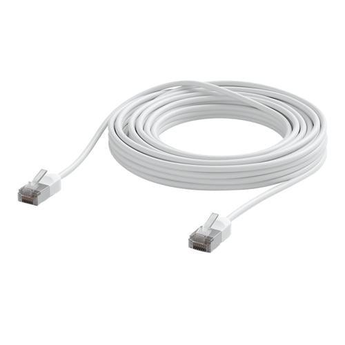 Ubiquiti 26.24 Ft. UniFi Premium Patch Cable Outdoor - WhiteRugged, Outdoor Cat 6A Patch C — vista 1