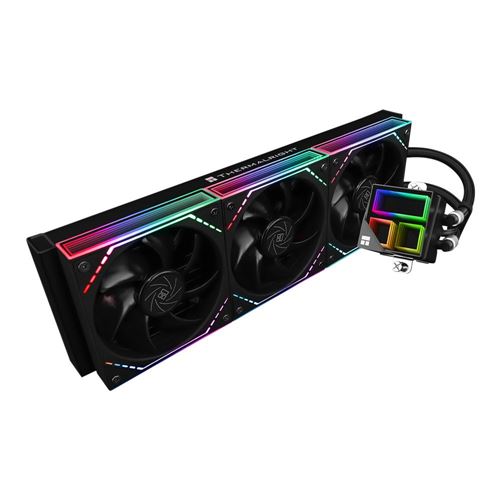 Thermalright Frozen Infinity ARGB 360mm All in One Liquid CPU Cooling Kit - Black — vista 1