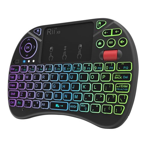 Riitek X8 Mini Wireless Keyboard Touchpad Combo — vista 1
