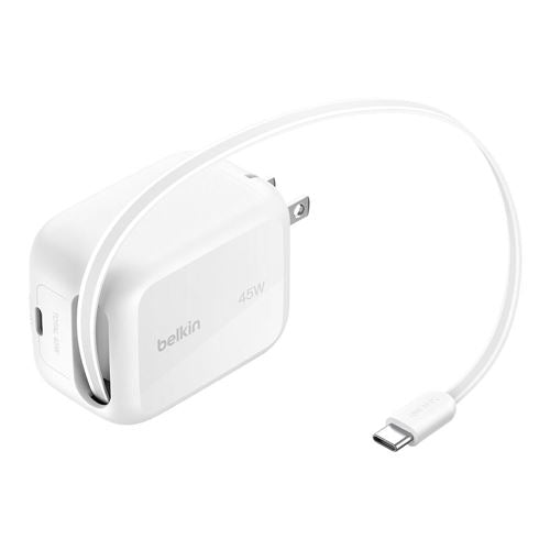 Belkin 45W WALL RETRACTABLE USBC — vista 1