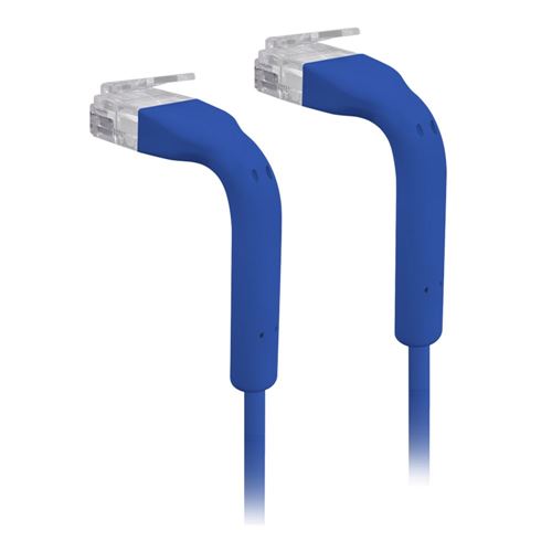 Ubiquiti 8.00 m (26.24 ft.) UniFi Patch Cable with Bendable Booted RJ45 - Blue — vista 1