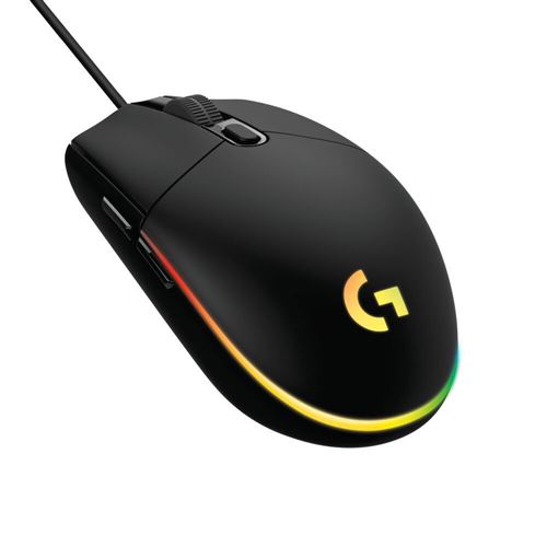 Logitech G G203 LIGHTSYNC Gaming Mouse - Black — vista 1