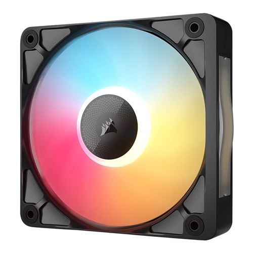 Corsair iCUE LINK RX120 II RGB Magnetic Dome Bearing 120mm Case Fan - Black — vista 1