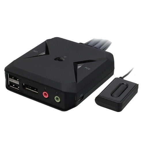IOGear 2-Port USB DisplayPort Cable KVM Switch — vista 1