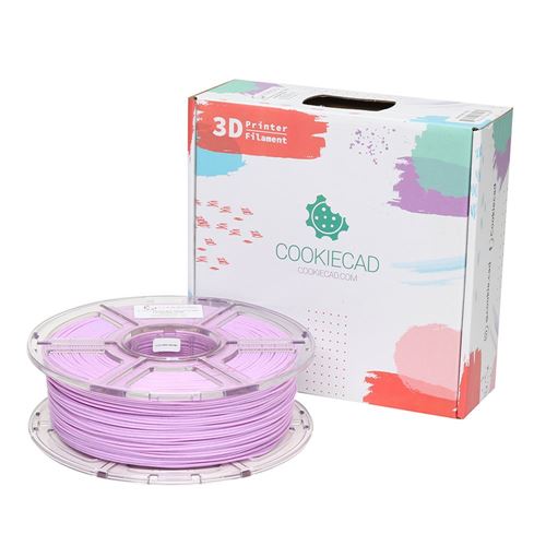 Cookiecad 1.75mm Lavander Chip (Lavander Marble) PLA 3D Printer Filament - 1kg Spool (2.2 — vista 1