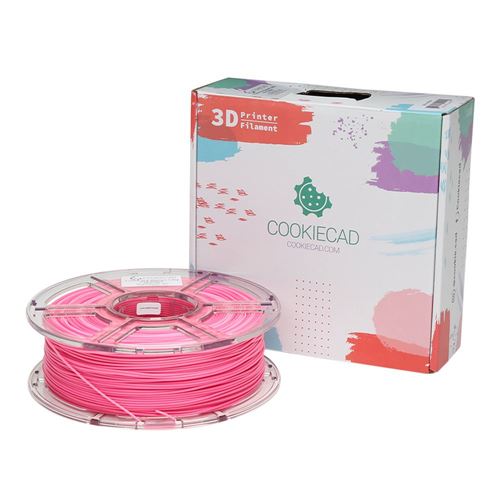 Cookiecad Cookiecad 1.75mm Pink Ombre PLA 3D Printer Filament - 1kg Spool (2.2 lbs) — vista 1