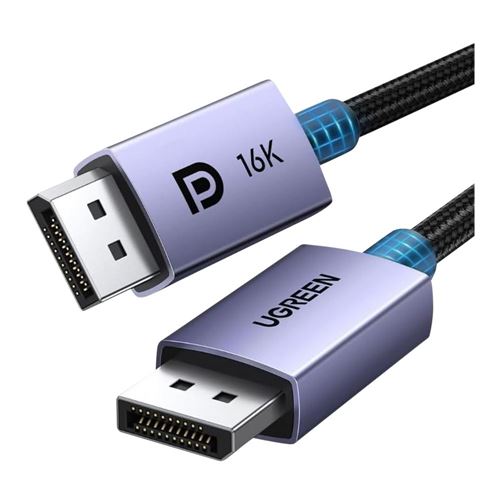 UGreen DP2.1 16K BRAIDED CABLE — vista 1