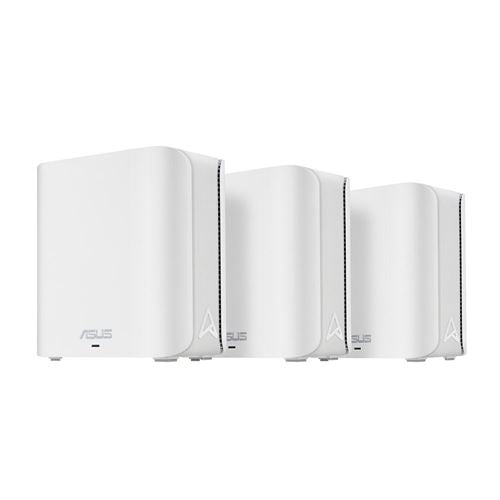 ASUS ZenWiFi BD5 BE5000 Dual-Band WiFi 7 Whole Home Mesh system, 2.5G Port - White (3 Pack — vista 1