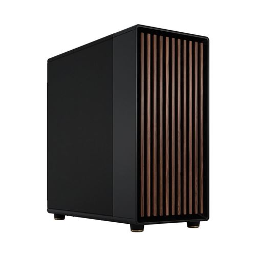 Fractal Design North XL Mesh eATX Mid-Tower Computer Case - Black/Walnut — vista 1