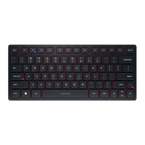 Cherry KW 9200 Mini Wireless Rechargable Compact Keyboard — vista 1