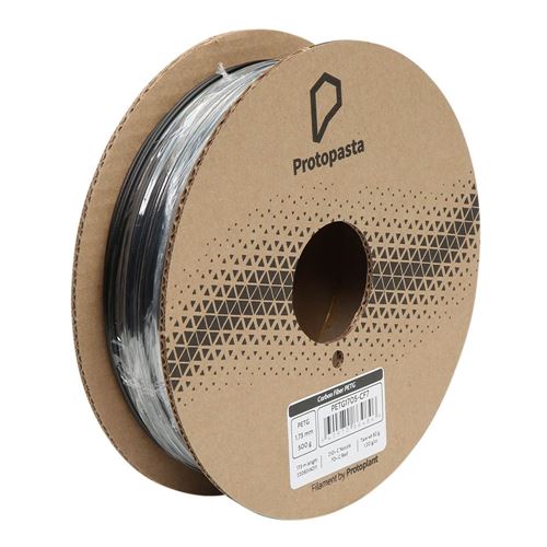 Proto-Pasta 1.75mm PETG 3D Printer Filament 0.5 kg (1.1 lbs.) Cardboard Spool - Black
Dim — vista 1