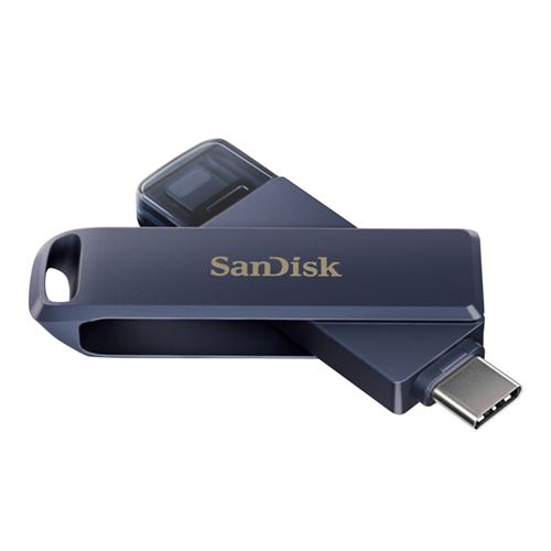 Sandisk 256GB Phone Drive USB 3.2 (Gen 1) Type-C / Lightning Thumb Drive - Blue — vista 1