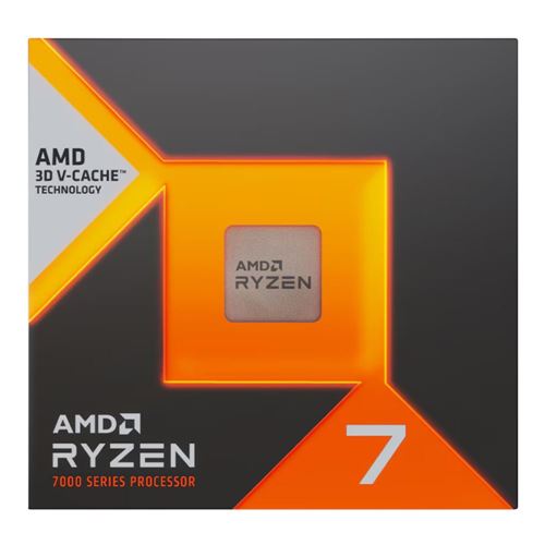 AMD Ryzen 7 7700X3D Raphael AM5 4.0GHz 8-Core Boxed Processor - Heatsink Not Included — vista 1