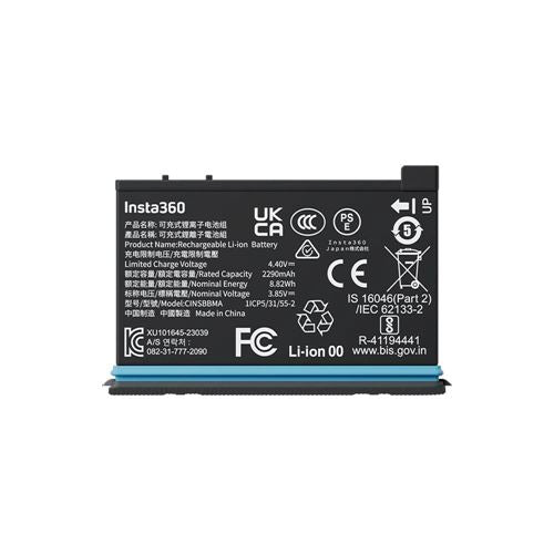 Insta360 Rechargeable 2290mAh Battery for X4 Camera — vista 1