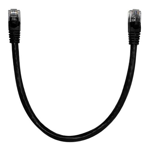 PPA 1 Ft. CAT 6 Snagless Ethernet Cable - Black — vista 1