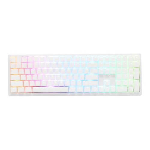 Ducky Zero 6108 Wireless Mechanical Gaming Keyboard - White — vista 1