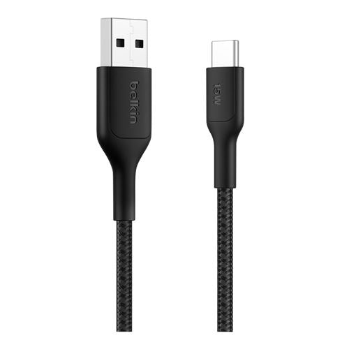 Belkin USB Type-A to USB Type-C 2.0 Cable (Black) - 1 Meter — vista 1
