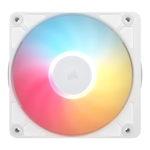 Corsair iCUE LINK RX120 II RGB Magnetic Dome Bearing 120mm Case Fan - White — vista 1