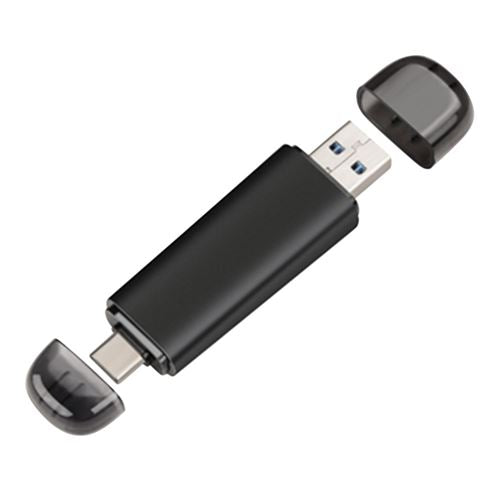 Inland USB Type-C/A to SD/Micro SD Card Reader — vista 1