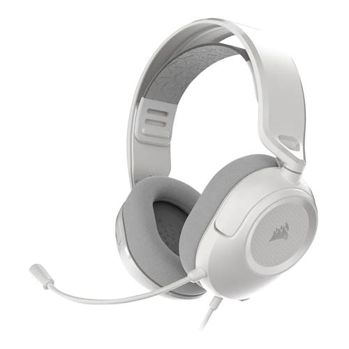Corsair HS35 v3 Wired Gaming Headset - White — vista 1