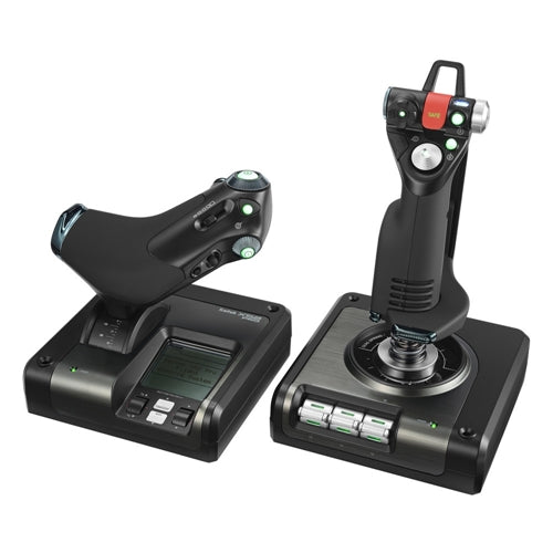 Logitech X52 Pro Flight Control System — vista 1