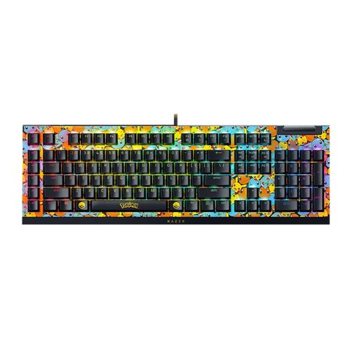 Razer BlackWidow V4 X Wired Gaming Keyboard - Pokemon Edition
Razer Green Clicky Switches — vista 1
