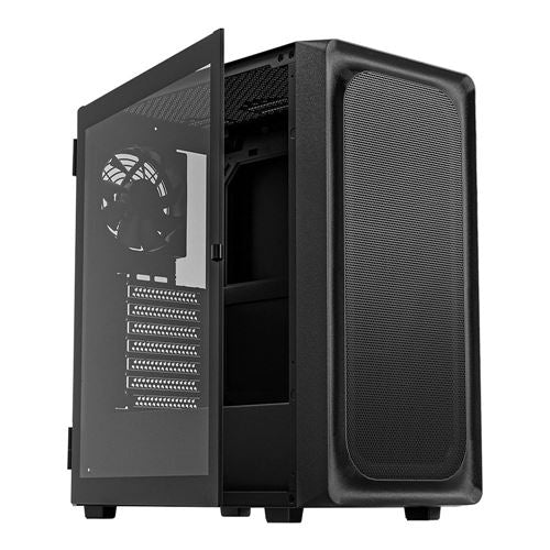 DARKROCK EC2 Tempered Glass ATX Mid-Tower Computer Case - Black — vista 1