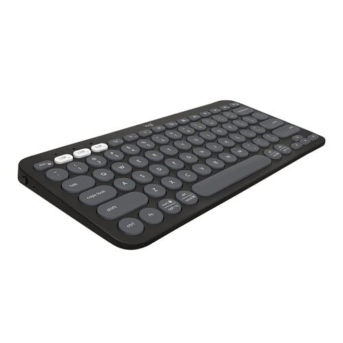 Logitech Pebble Keys 2 K380s (Tonal Graphite) — vista 1
