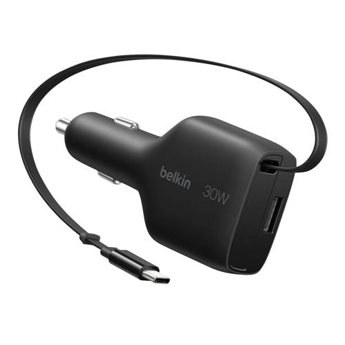 Belkin 30W CAR RETRACTABLE C/A — vista 1