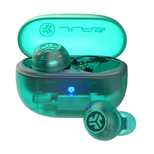 JLab Go Pop Active Noise Canceling True Wireless Bluetooth Earbuds - Teal — vista 1
