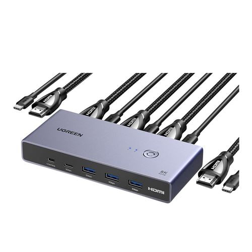 UGreen 8K HDMI KVM Switch (2-In, 1-Out) — vista 1