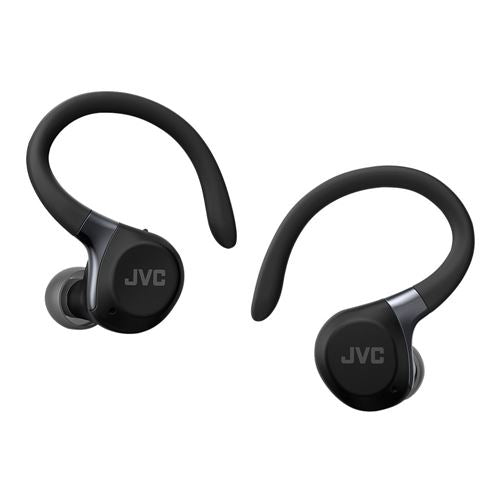 JVC Sport Active Noise Cancelling True Wireless Bluetooth Earbuds - Black — vista 1