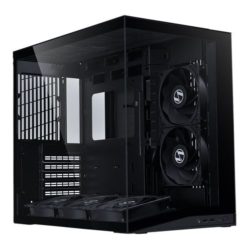 Lian Li O11 DYNAMIC MINI V2 Flow Tempered Glass ATX Mid-Tower Computer Case - Black — vista 1