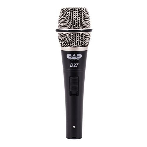 CAD Audio D27 Supercardioid Dynamic Handheld Microphone
Supercardioid Polar Pattern; 60 — vista 1