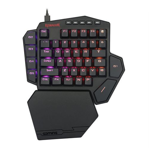Redragon MCK585 DITI RGB Mechanical Gaming Keyboard - OUTEMU Blue — vista 1