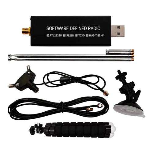 RTL2832U R828D TCXO + Bios-T + HF Software Defined Radio with Dipole Antenna Kit — vista 1