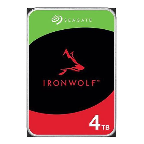 Seagate IronWolf 4TB 5400 RPM SATA III 6Gb/s 3.5" Internal NAS CMR Hard Drive — vista 1
