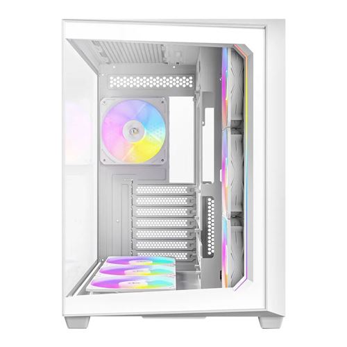 Antec C5 ARGB Tempered Glass ATX Mid-Tower Computer Case - White — vista 1