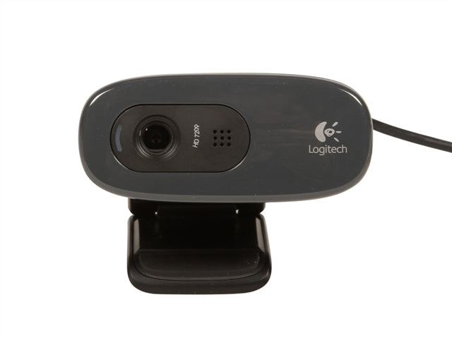 Logitech C270 HD Webcam
720p, Widescreen HD Video Calling, Light Correction, Noise-Reduci — vista 1