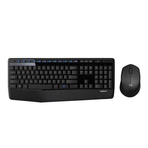 Logitech MK345 Wireless Combo Full-Sized Keyboard and Mouse Combo — vista 1