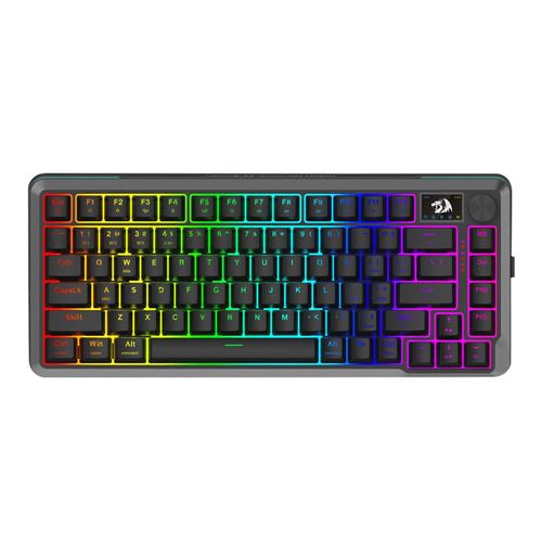 Redragon MCK708RGB-PRO FLEKACT RGB Wireless Mechanical Gaming Keyboard with LCD display - — vista 1