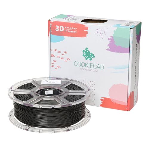 Cookiecad 1.75mm PLA Translucent 3D Printer Filament 1.0 kg (2.2 lbs.) Spool - Star Dust
— vista 1