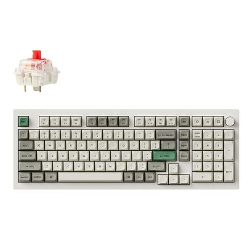 Keychron Q5 Max Swappable RGB Backlight Red Switch Knob Version - White
Gateron Jupiter R — vista 1