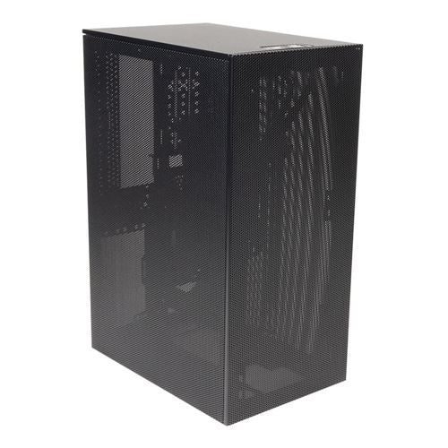 SSUPD Meshroom S V2 PCIe 5.0 Mini-ITX Mini Tower Computer Case - Black — vista 1