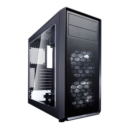 Fractal Design Focus G Acrylic Window ATX Mid-Tower Computer Case - Black — vista 1