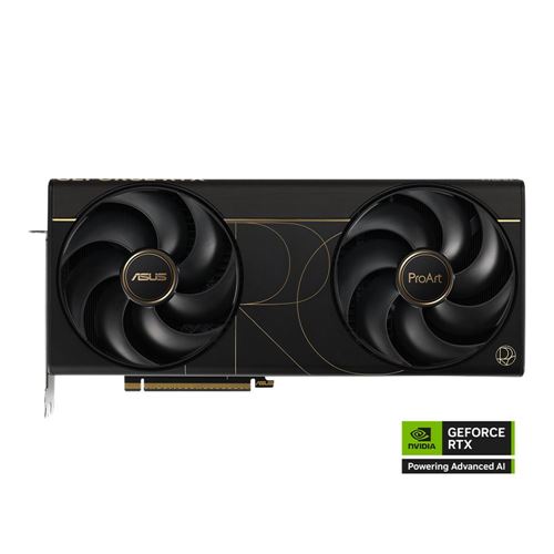 ASUS NVIDIA GeForce RTX 5090 ProArt OC Dual-Fan Graphics Card 32GB GDDR7 Memory; PCIe 5.0 x16 Interface; 170 RT Cores — vista