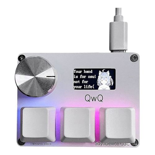 SAYODEVICE OSU O3C HE WHT — vista 1
