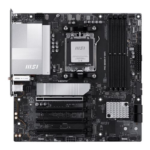 MSI PRO B850M-P WIFI — vista 1