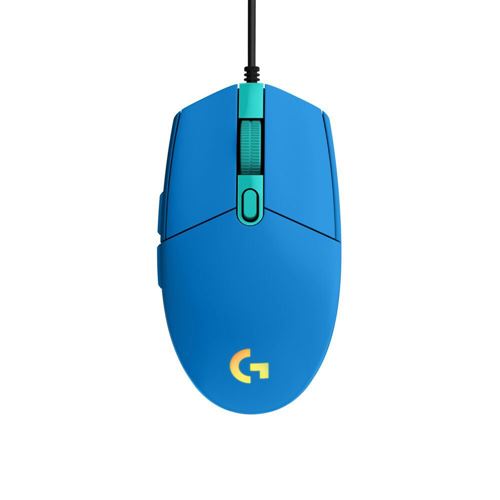 Logitech G G203 LIGHTSYNC Gaming Mouse - Blue — vista 1
